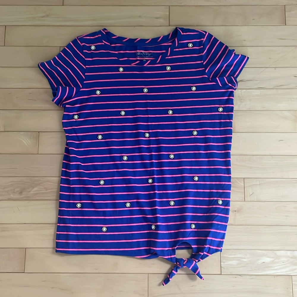 Lilly Pulitzer Beaded Top Small